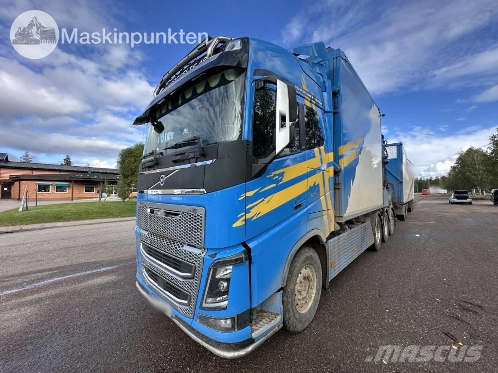 Volvo FH 16 750 ウッドチップ運搬用トラック