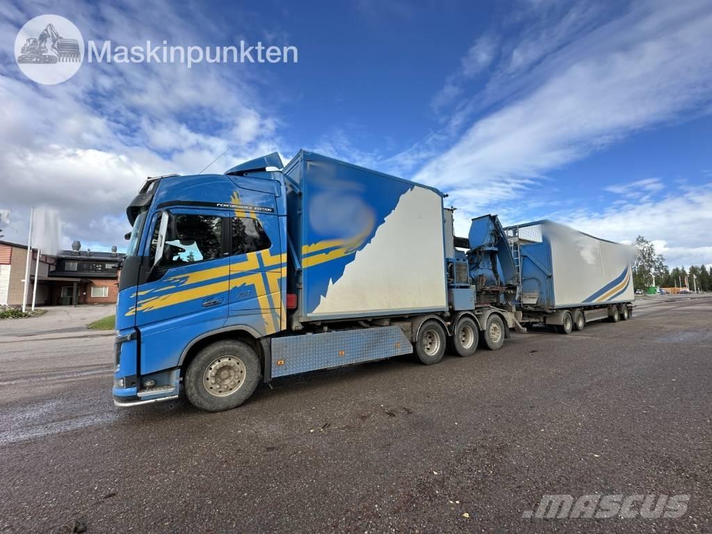 Volvo FH 16 750 ウッドチップ運搬用トラック