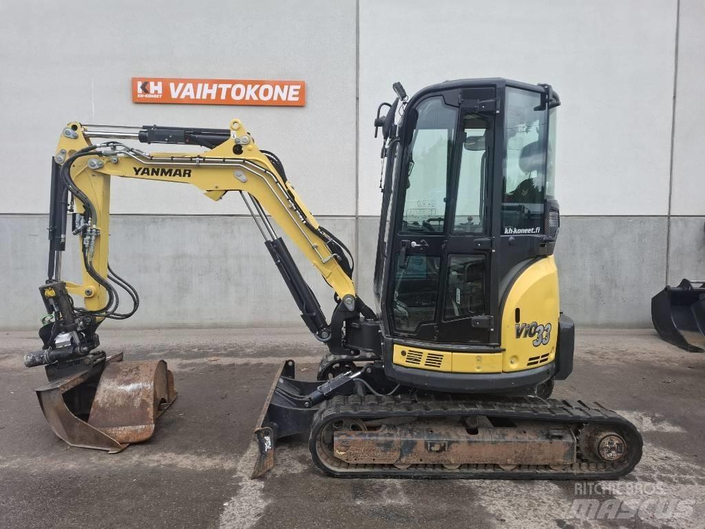 Yanmar Vio 33 U ミニ油圧ショベル 7t以下（ミニユンボ・ミニディガー）
