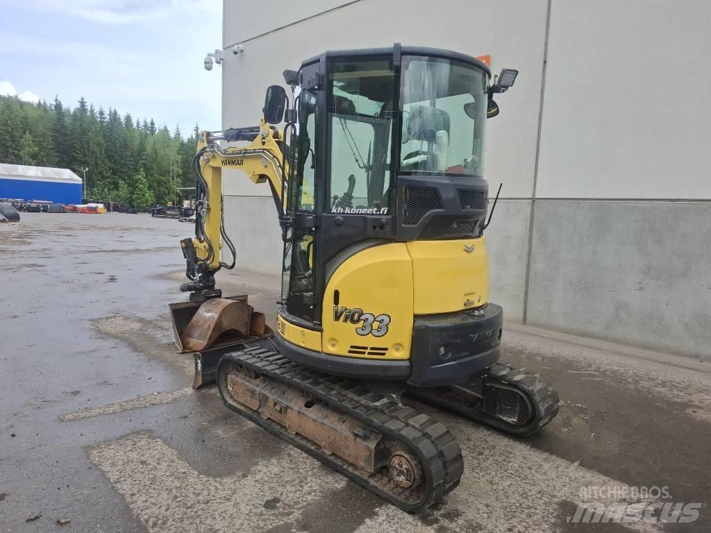 Yanmar Vio 33 U ミニ油圧ショベル 7t以下（ミニユンボ・ミニディガー）
