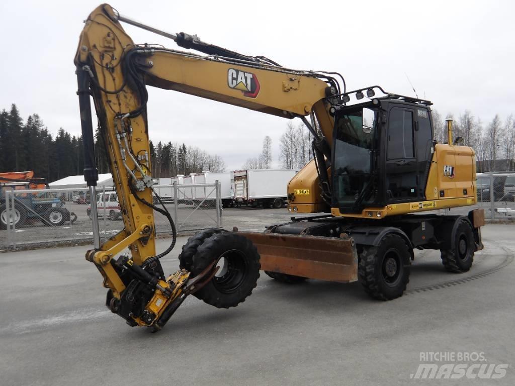 CAT M 318 ホイール式油圧ショベル（パワーショベル・ユンボ・バックホー）