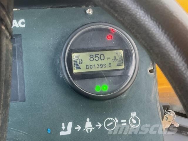 Mecalac 6 MDX サイト　ダンプ