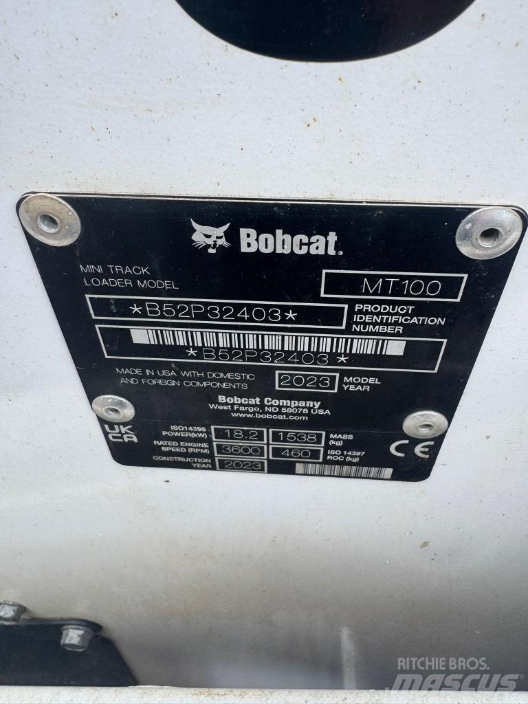 Bobcat MT 100 クローラーローダー