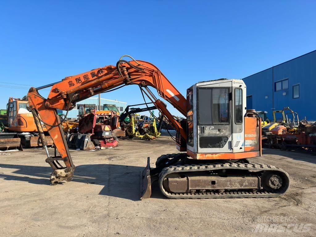 Hitachi EX 60 URG ミニ油圧ショベル 7t以下（ミニユンボ・ミニディガー）
