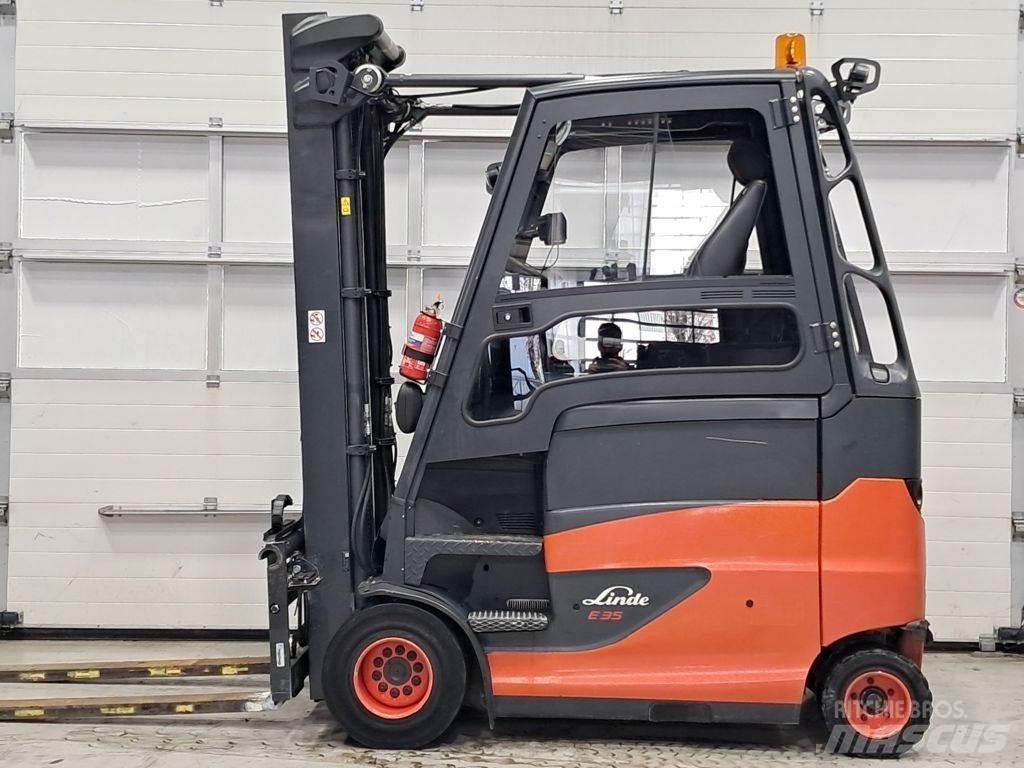 Linde E35HL-01 バッテリーフォークリフト