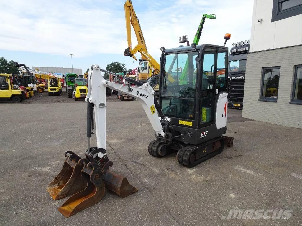 Bobcat E17 ミニ油圧ショベル 7t以下（ミニユンボ・ミニディガー）