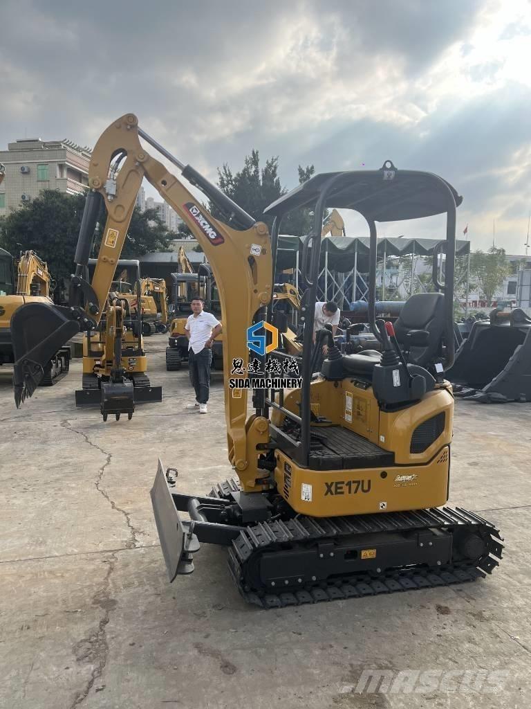 XCMG XE 17 U ミニ油圧ショベル 7t以下（ミニユンボ・ミニディガー）
