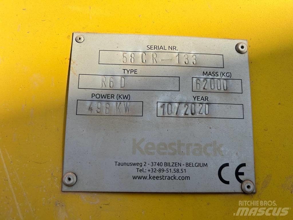 Keestrack R6 自走式クラッシャー