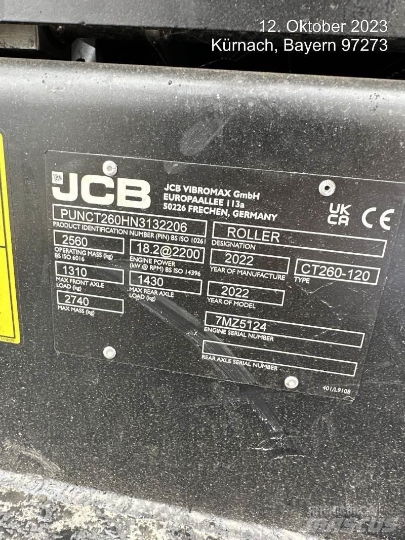 JCB CT260-120 ロードローラー