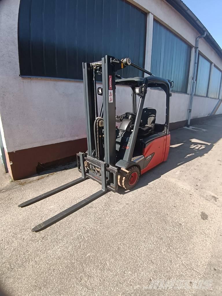 Linde E 16 H バッテリーフォークリフト