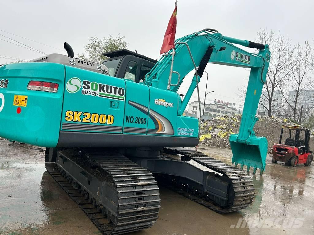 Kobelco SK200D 大型油圧ショベル12t以上（パワーショベル・ユンボ）