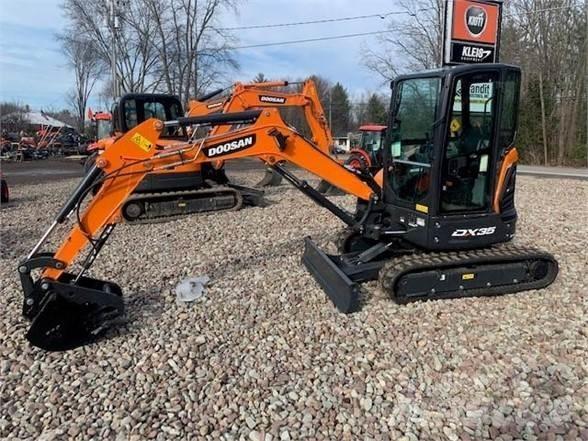 Doosan DX35-5 ミニ油圧ショベル 7t以下（ミニユンボ・ミニディガー）