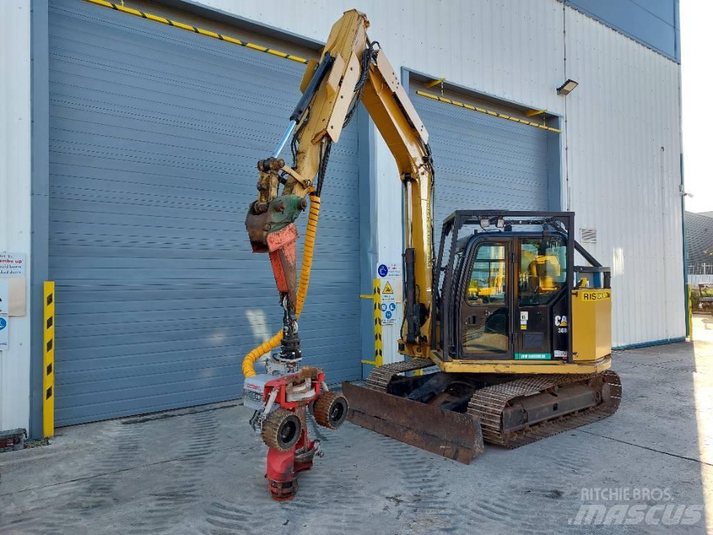 CAT 308E 中型油圧ショベル 7ｔ-12ｔ（ユンボ・パワーショベル・バックホー）