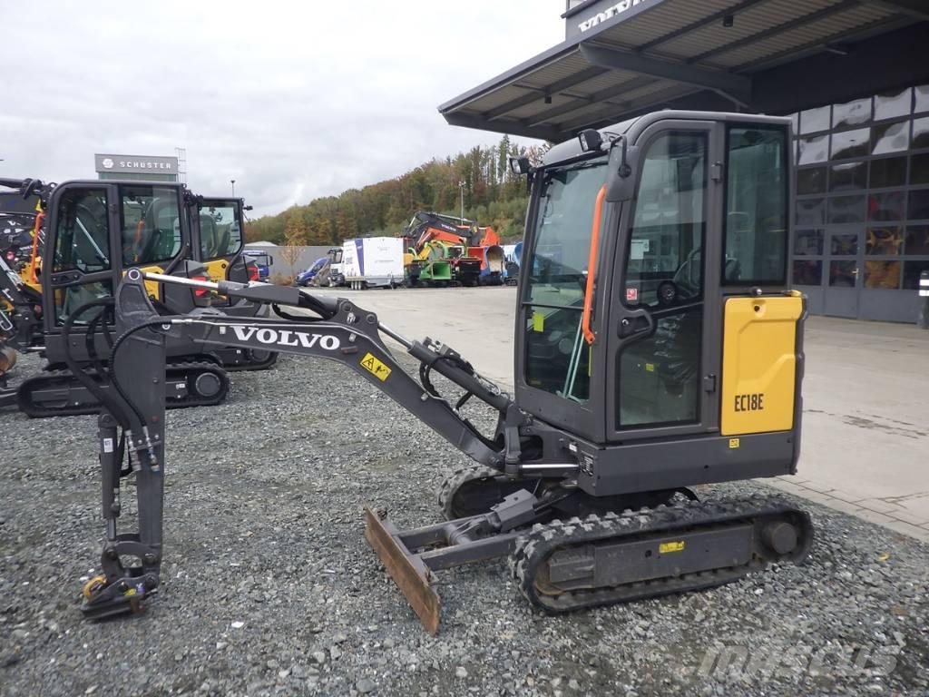 Volvo EC 18 E ミニ油圧ショベル 7t以下（ミニユンボ・ミニディガー）