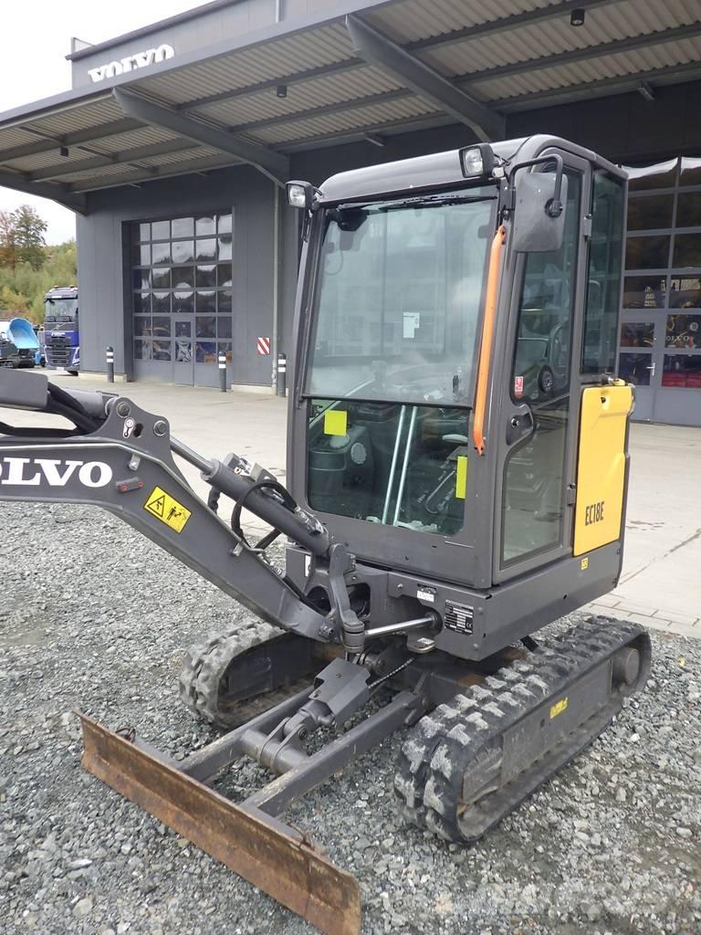 Volvo EC 18 E ミニ油圧ショベル 7t以下（ミニユンボ・ミニディガー）