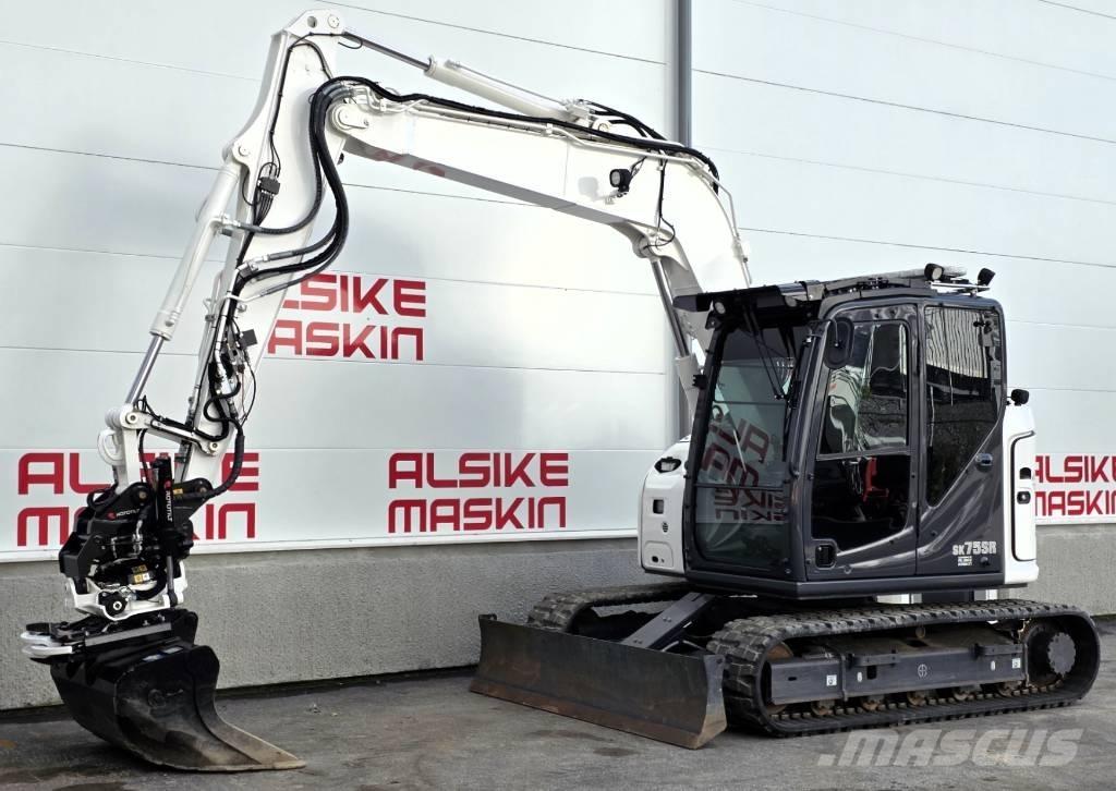 Kobelco SK 75 SR - 7 中型油圧ショベル 7ｔ-12ｔ（ユンボ・パワーショベル・バックホー）