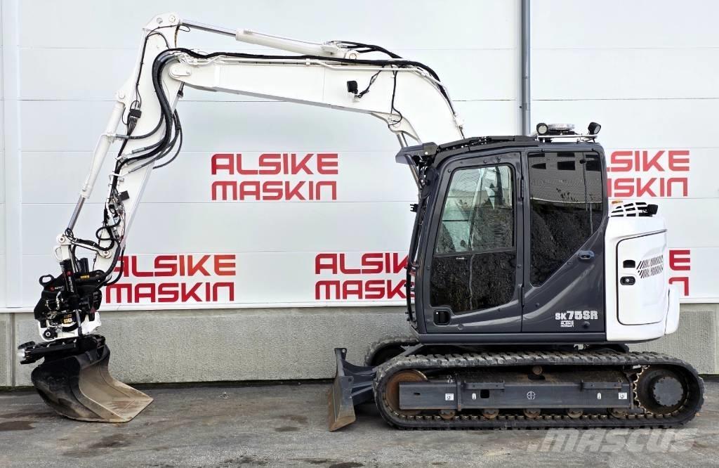 Kobelco SK 75 SR - 7 中型油圧ショベル 7ｔ-12ｔ（ユンボ・パワーショベル・バックホー）