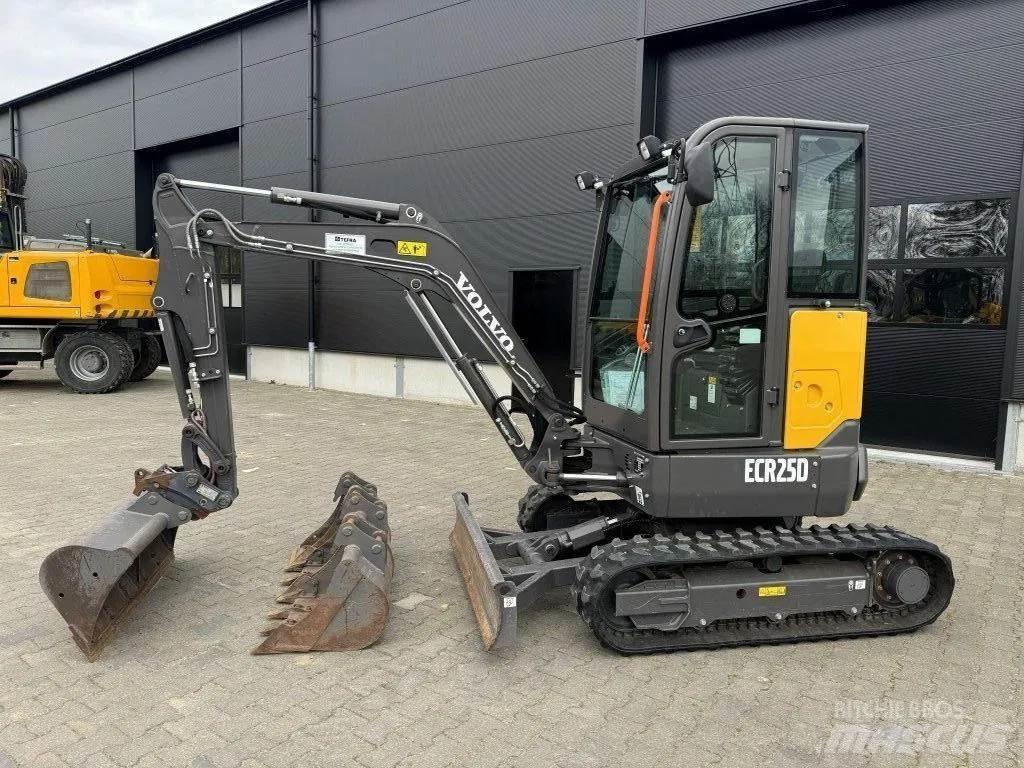 Volvo ECR25D ミニ油圧ショベル 7t以下（ミニユンボ・ミニディガー）