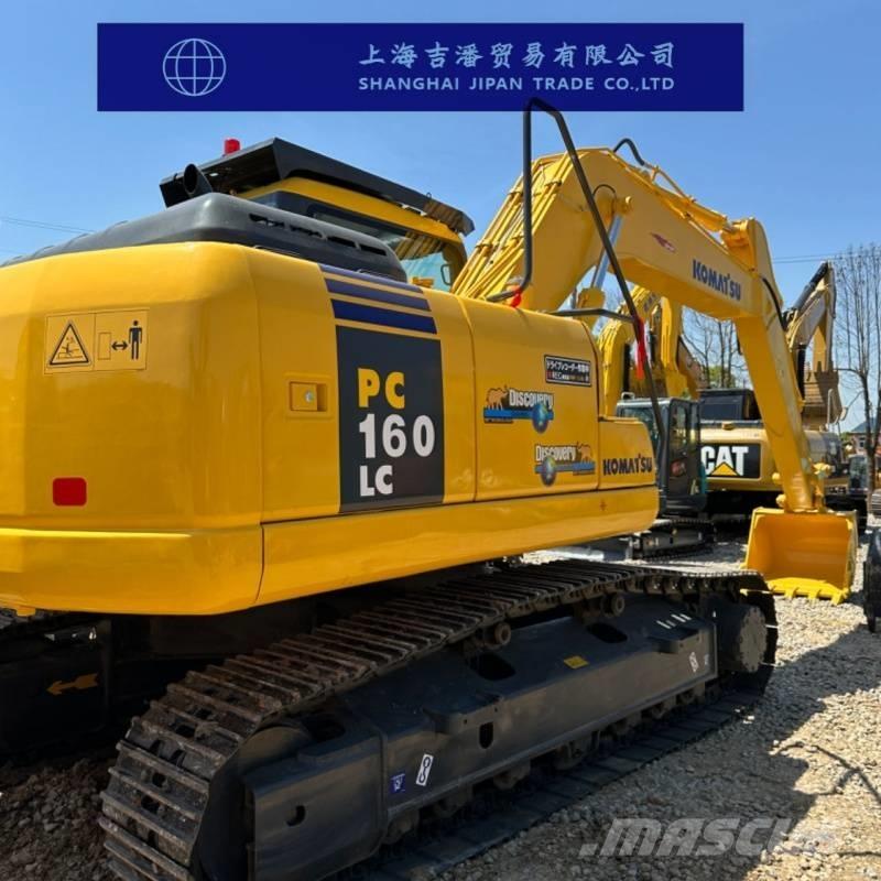 Komatsu PC 160 中型油圧ショベル 7ｔ-12ｔ（ユンボ・パワーショベル・バックホー）