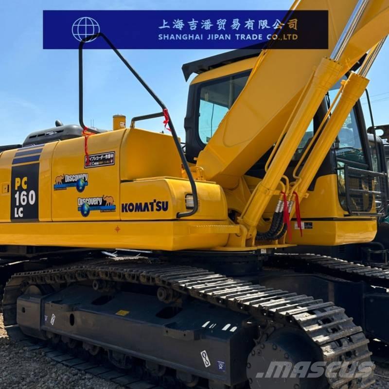 Komatsu PC 160 中型油圧ショベル 7ｔ-12ｔ（ユンボ・パワーショベル・バックホー）