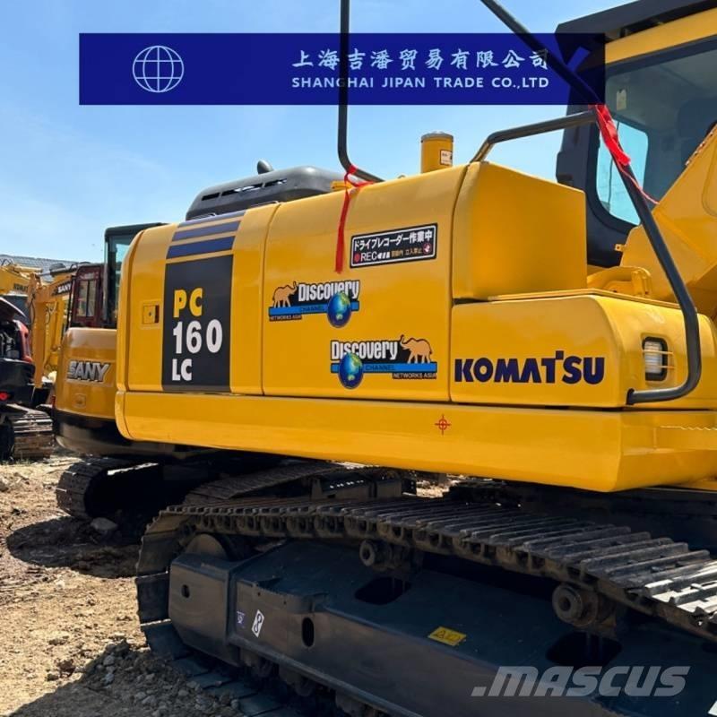 Komatsu PC 160 中型油圧ショベル 7ｔ-12ｔ（ユンボ・パワーショベル・バックホー）