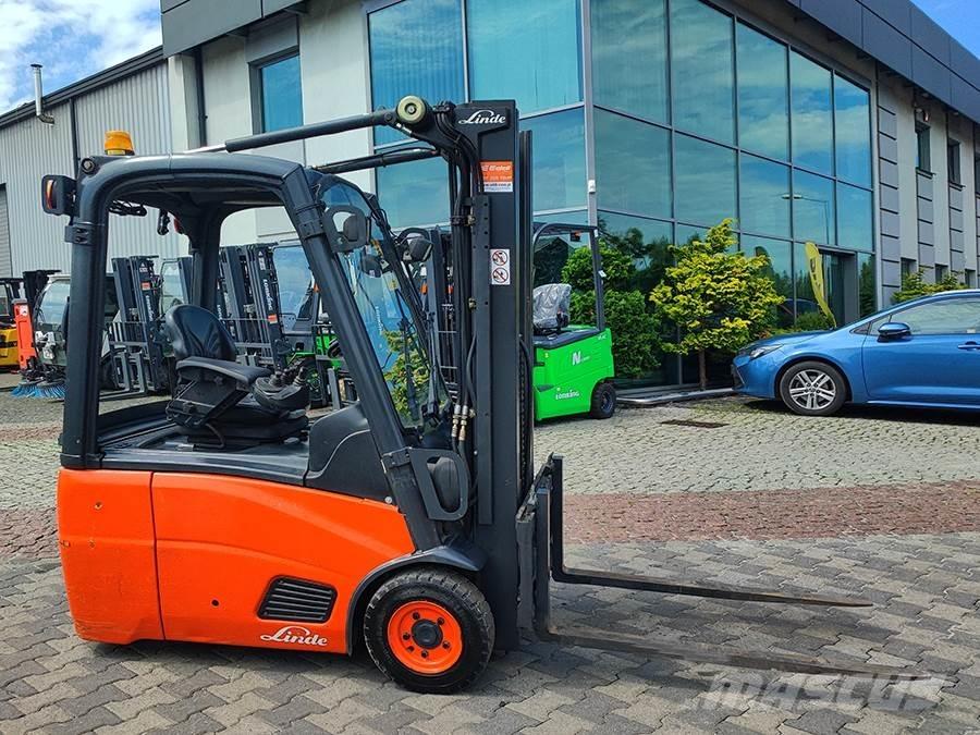 Linde E16C-01 バッテリーフォークリフト