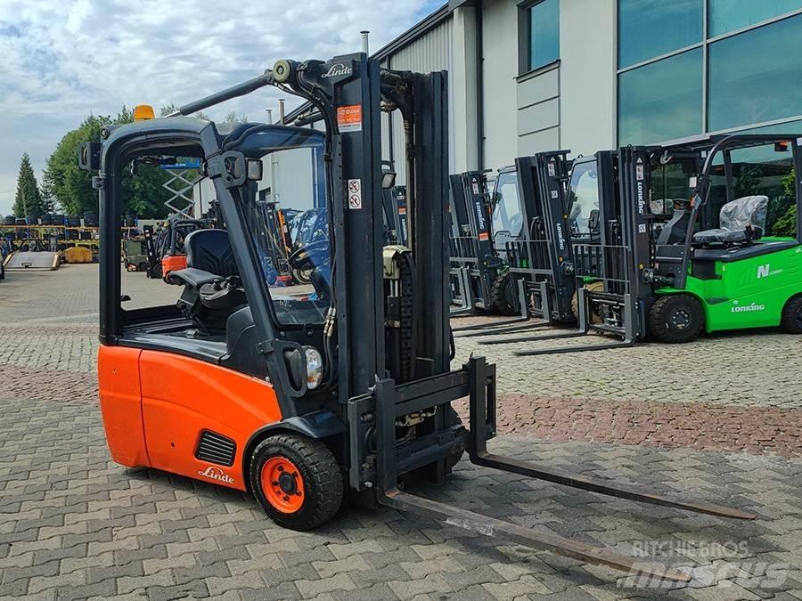 Linde E16C-01 バッテリーフォークリフト
