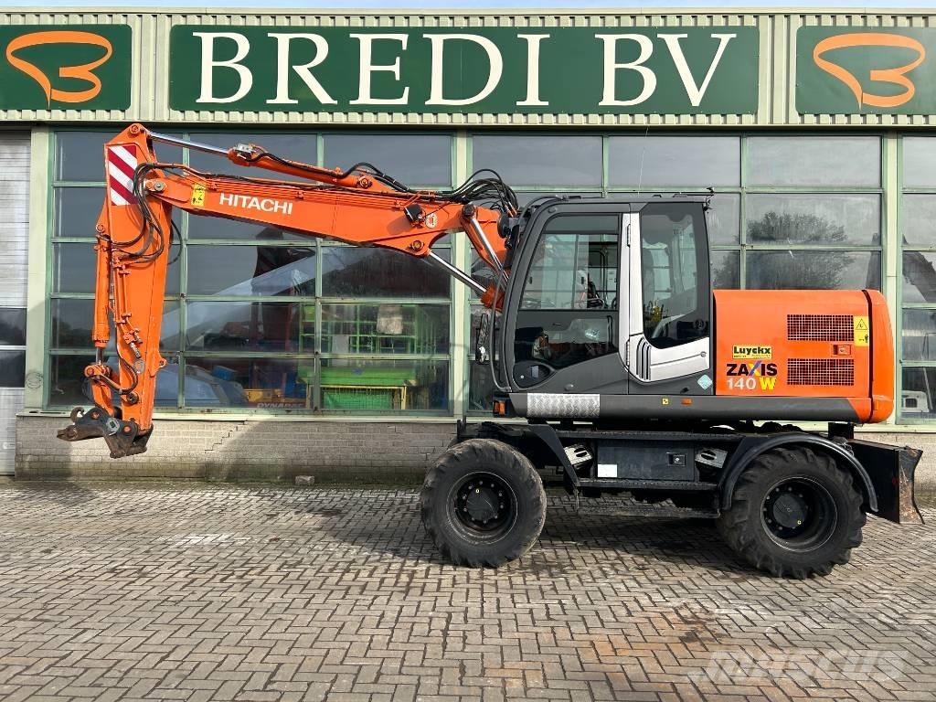 Hitachi ZX 140 W-3 ホイール式油圧ショベル（パワーショベル・ユンボ・バックホー）