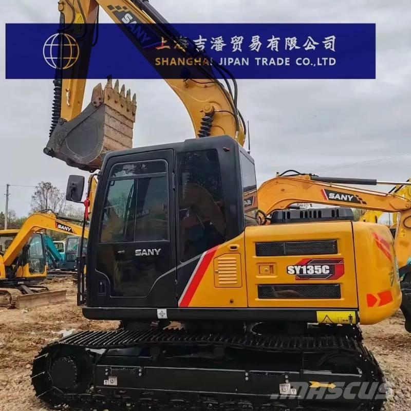 Sany SY 135 中型油圧ショベル 7ｔ-12ｔ（ユンボ・パワーショベル・バックホー）