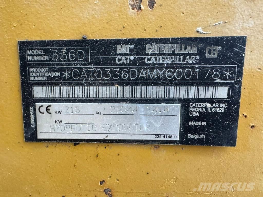 CAT 336DLN 大型油圧ショベル12t以上（パワーショベル・ユンボ）