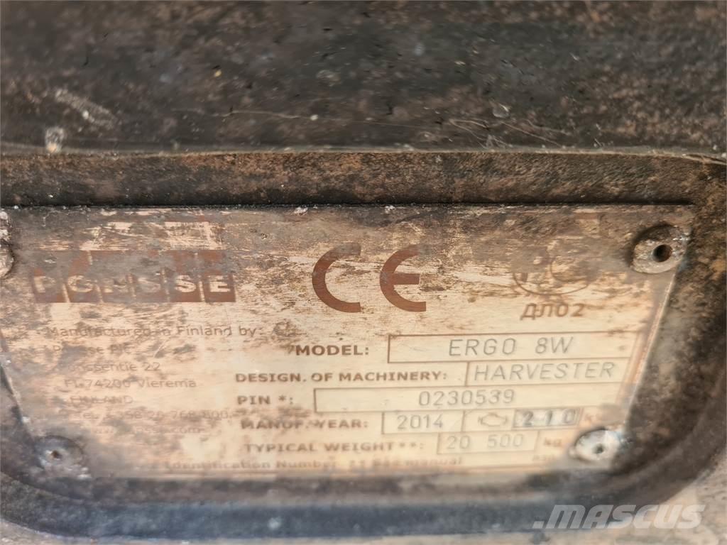 Ponsse Ergo 8wd ハーベスター