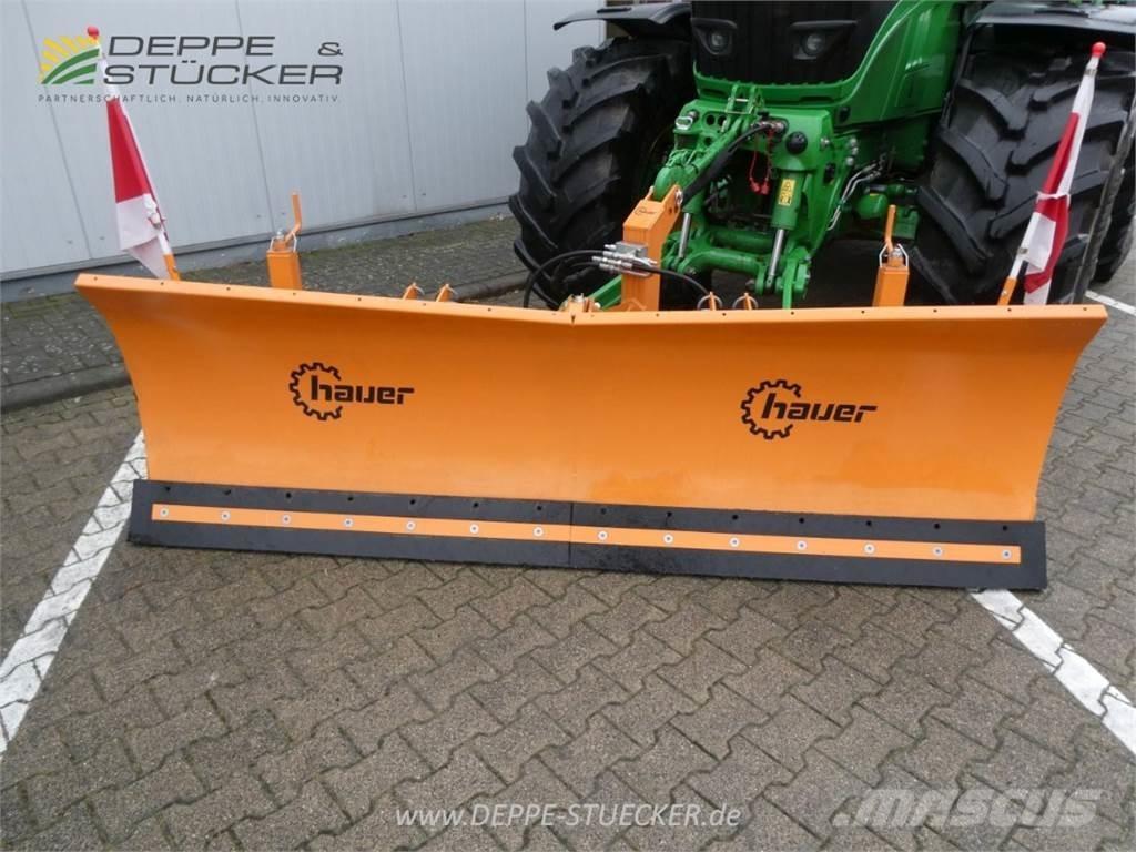 Hauer HSh 2800 スノーブレードとプラウ