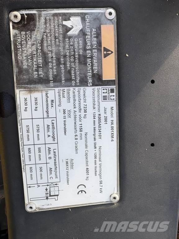 Hyster 4.00 xm-6 ディーゼル・軽油