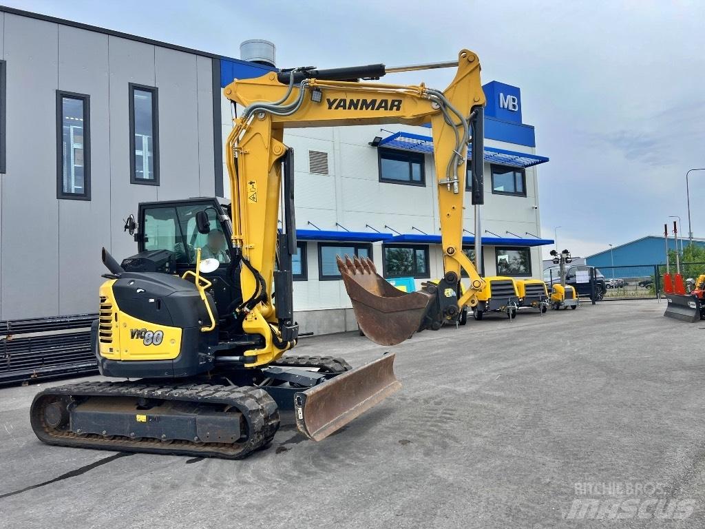 Yanmar Vio 80-2PB 中型油圧ショベル 7ｔ-12ｔ（ユンボ・パワーショベル・バックホー）