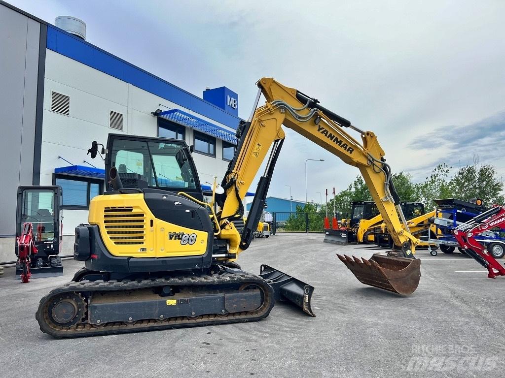 Yanmar Vio 80-2PB 中型油圧ショベル 7ｔ-12ｔ（ユンボ・パワーショベル・バックホー）