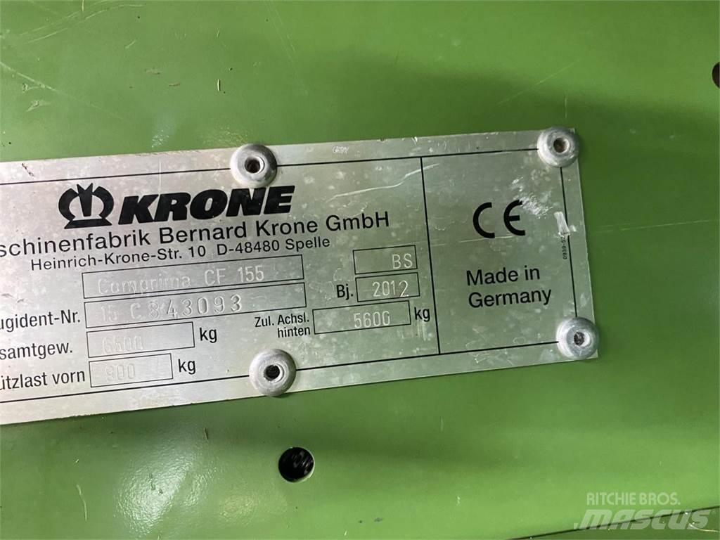 Krone CF 155 XC ラウンドベーラー
