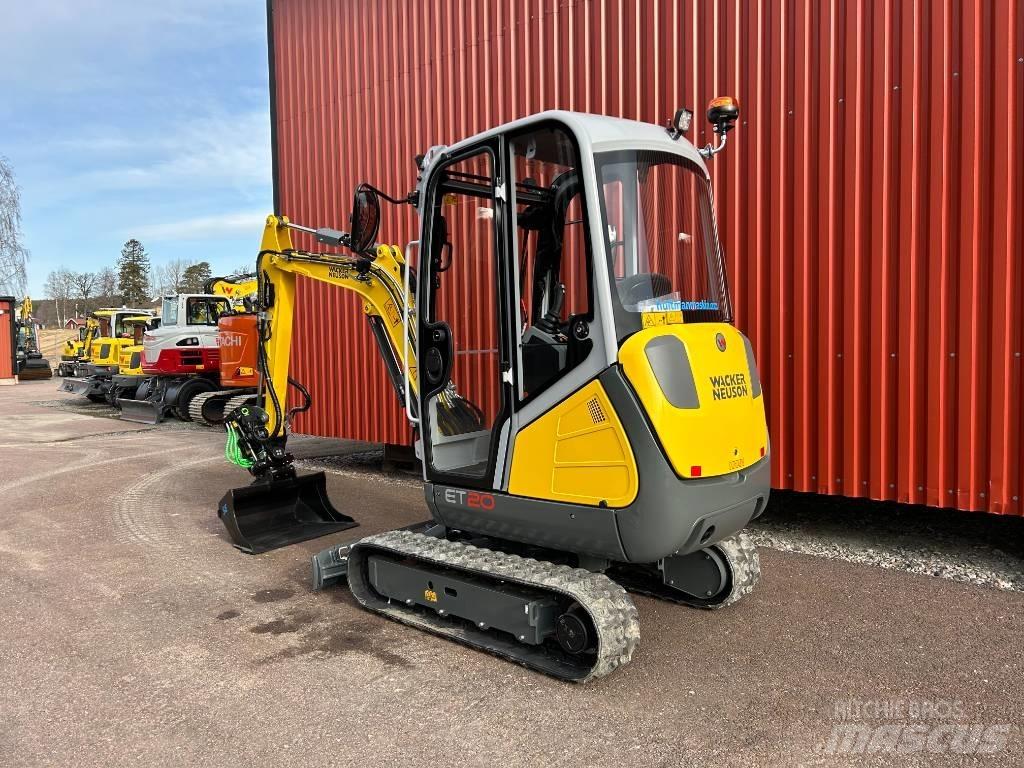 Wacker Neuson ET20 ミニ油圧ショベル 7t以下（ミニユンボ・ミニディガー）