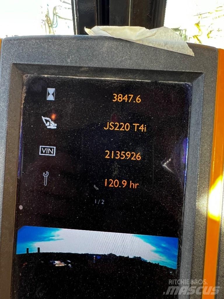 JCB JS 220 N LC 大型油圧ショベル12t以上（パワーショベル・ユンボ）