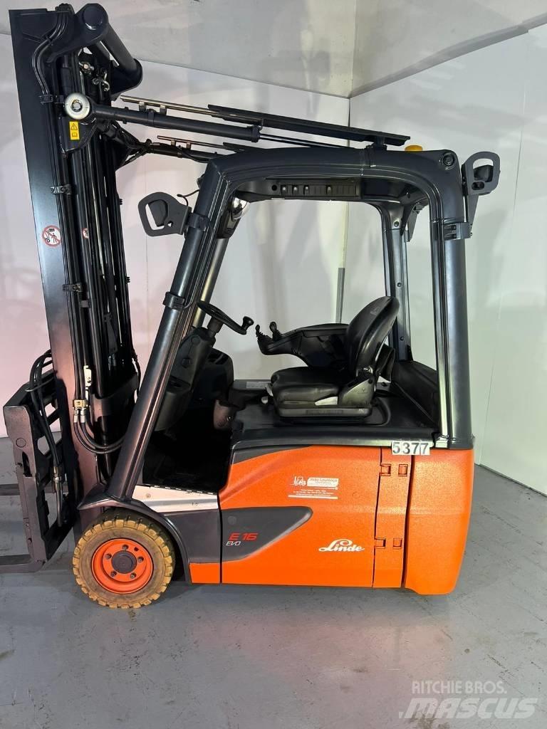 Linde E 16 EVO バッテリーフォークリフト