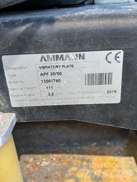 Ammann APF 20/50 プレートコンパクター