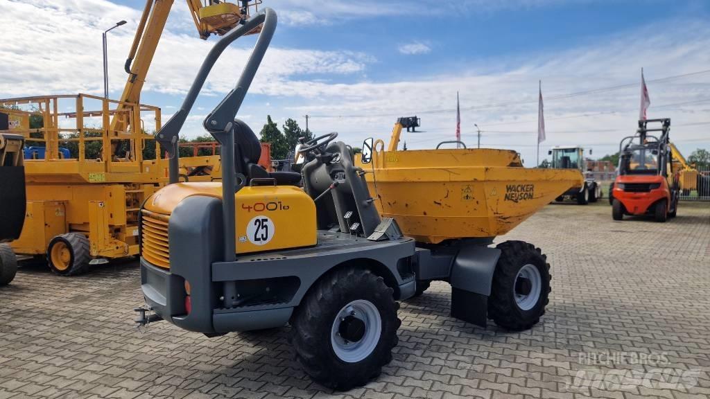 Wacker Neuson 4001 サイト　ダンプ