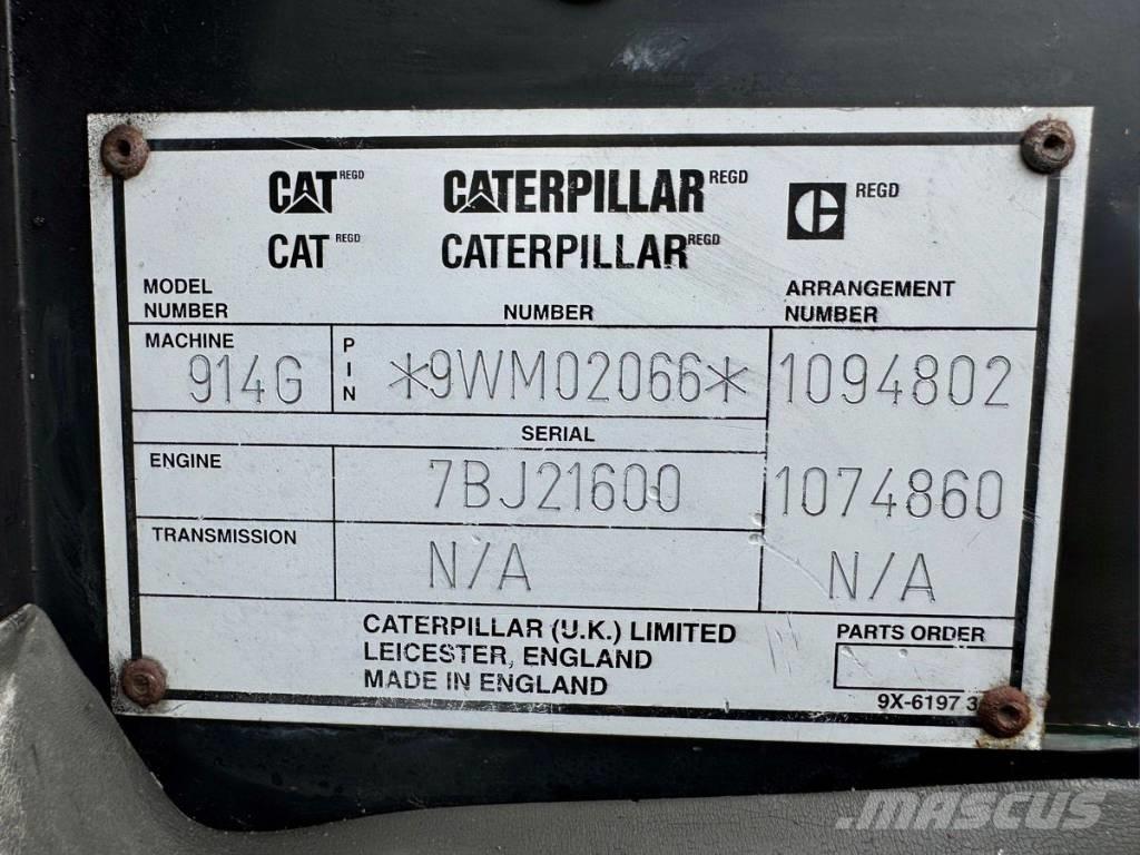 CAT 914 G ホイールローダー・タイヤショベル