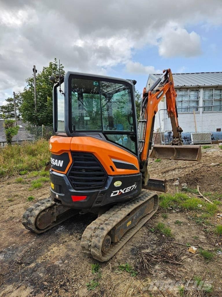 Doosan DX 27 Z ミニ油圧ショベル 7t以下（ミニユンボ・ミニディガー）