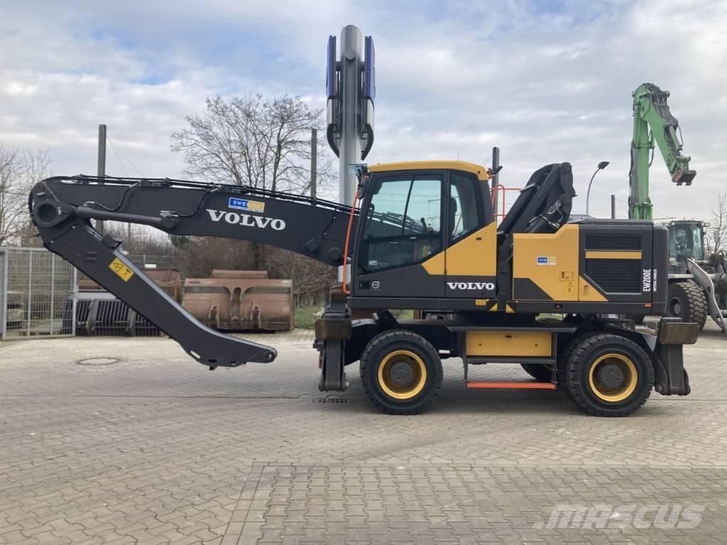 Volvo EW 200 E MH ホイール式油圧ショベル（パワーショベル・ユンボ・バックホー）