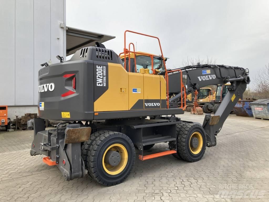 Volvo EW 200 E MH ホイール式油圧ショベル（パワーショベル・ユンボ・バックホー）