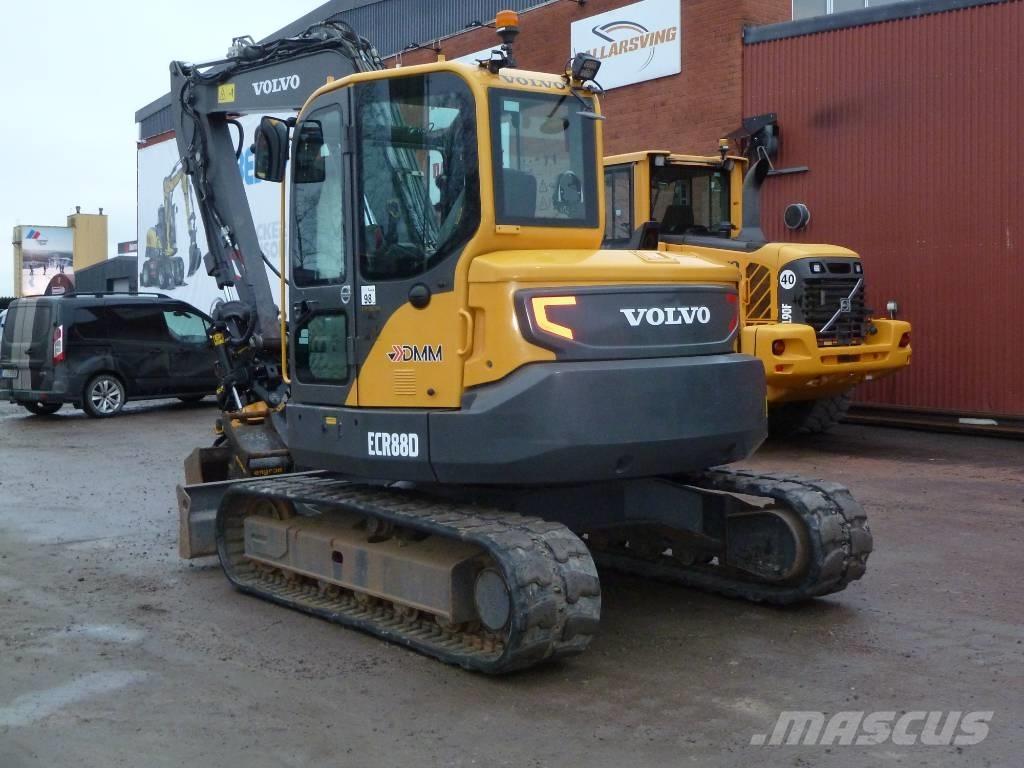 Volvo ECR 88 D 中型油圧ショベル 7ｔ-12ｔ（ユンボ・パワーショベル・バックホー）