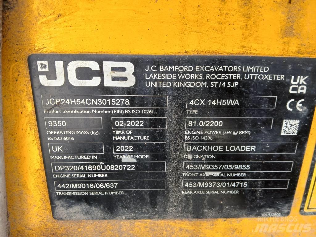 JCB 4 CX Pro AEC バックホーローダー