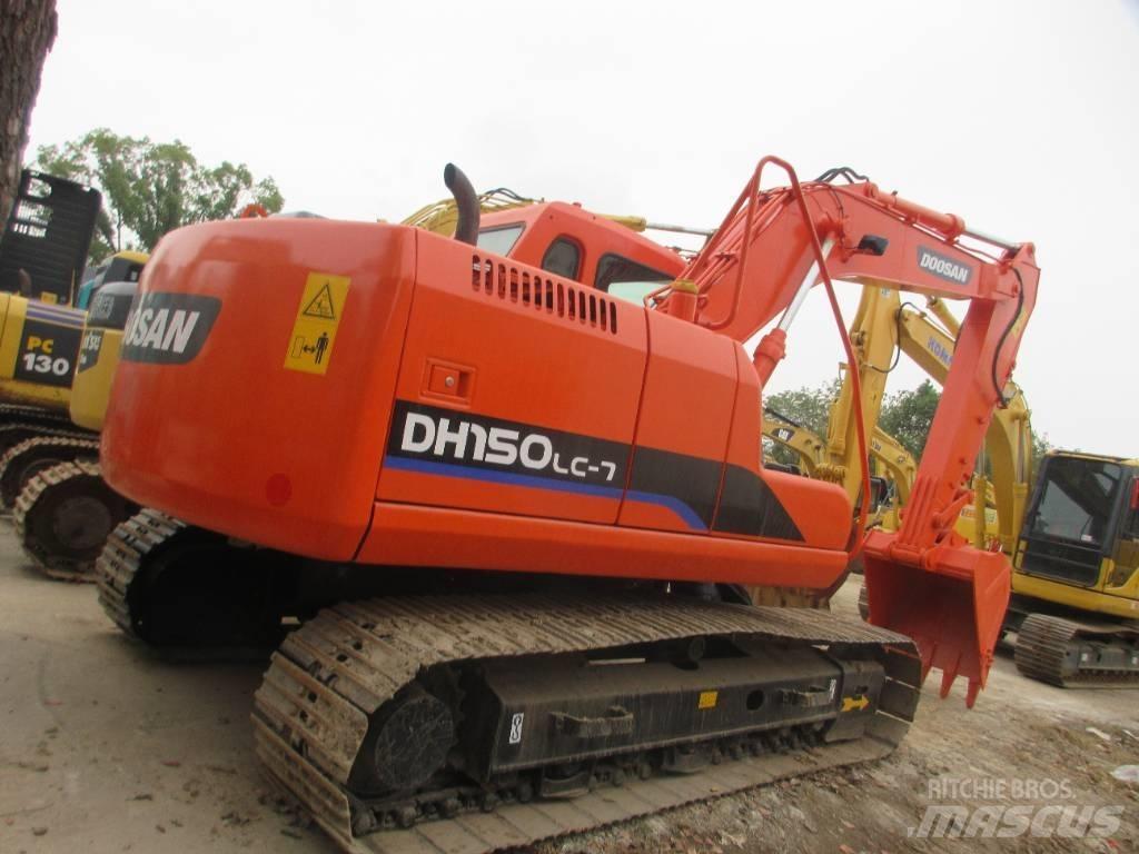 Doosan DH 150 LC-7 ホイール式油圧ショベル（パワーショベル・ユンボ・バックホー）