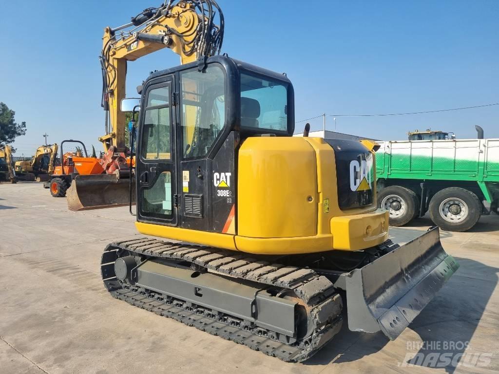 CAT 308 E 2 CR 中型油圧ショベル 7ｔ-12ｔ（ユンボ・パワーショベル・バックホー）