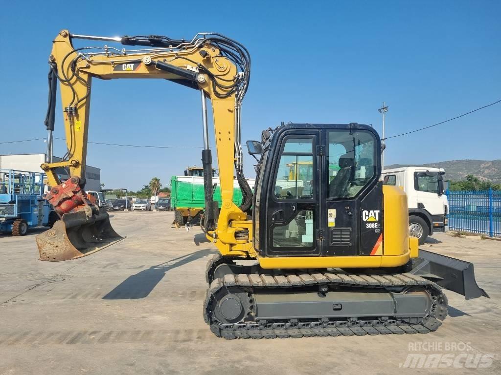 CAT 308 E 2 CR 中型油圧ショベル 7ｔ-12ｔ（ユンボ・パワーショベル・バックホー）